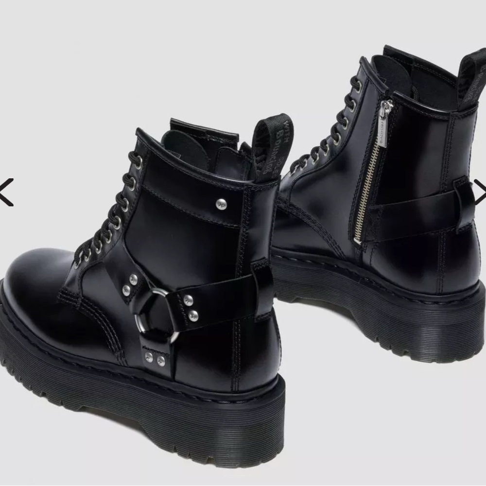 Dr. Martens 1460 Quad Harness Boots Size 6 - Picture 3 of 8